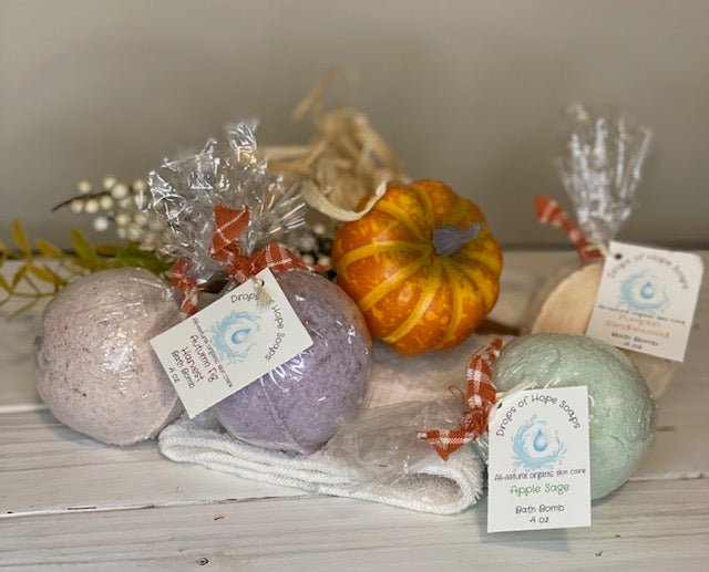 Scents of Autumn Moisturizing Bath Bomb Set