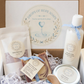 Enhanced four-product gift-box photo