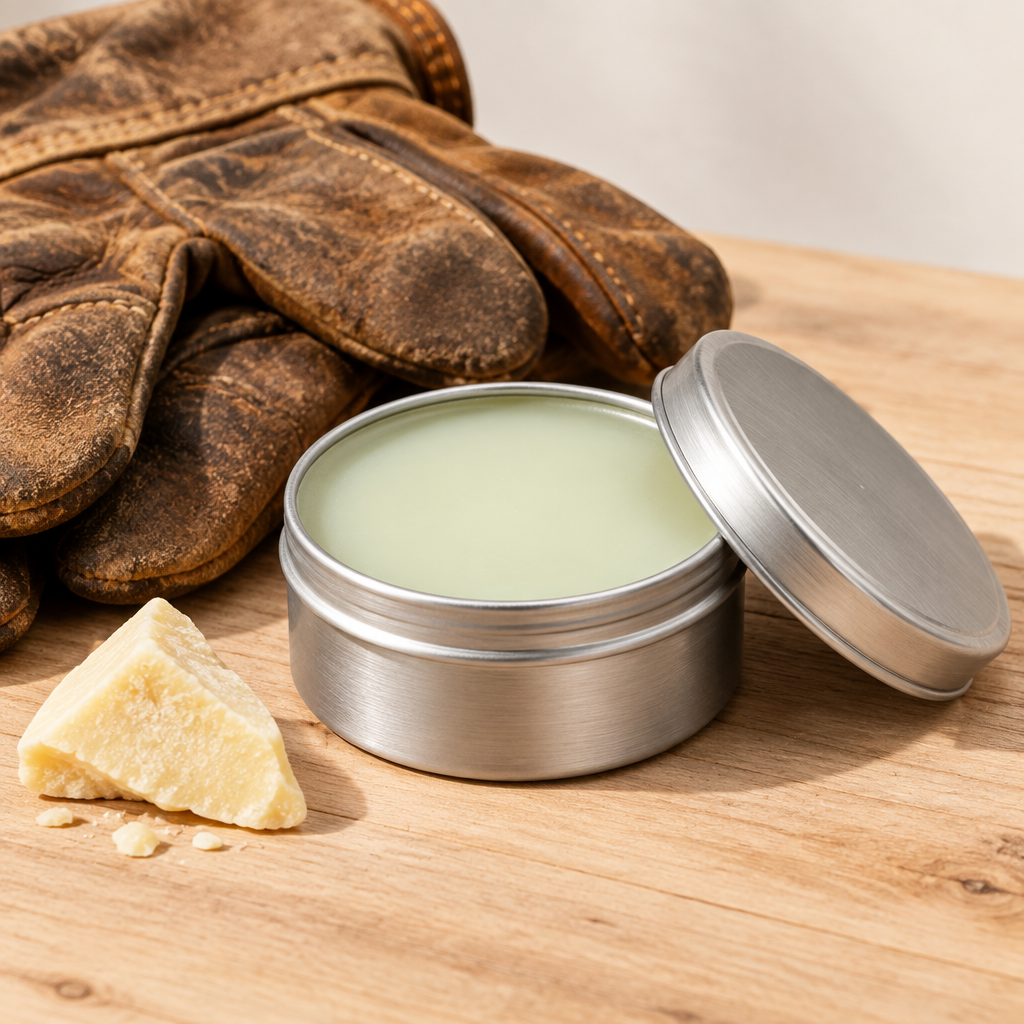 Men's Healing Hand Salve in a metal tin
