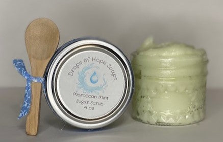 An essential part of skincare, this all-natural Sugar Scrub will exfoliate, detoxify, and cleanse your skin. The scrub also contains essential oils for a subtle, calming scent. Infused with lemon and champagne extract, this super scrub will leave your whole body feeling fresh, rejuvenated, silky-smooth, and moisturized.  A self-care MUST!