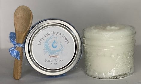 An essential part of skincare, this all-natural Sugar Scrub will exfoliate, detoxify, and cleanse your skin. The scrub also contains essential oils for a subtle, calming scent. Infused with lemon and champagne extract, this super scrub will leave your whole body feeling fresh, rejuvenated, silky-smooth, and moisturized.  A self-care MUST!