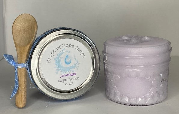 An essential part of skincare, this all-natural Sugar Scrub will exfoliate, detoxify, and cleanse your skin. The scrub also contains essential oils for a subtle, calming scent. Infused with lemon and champagne extract, this super scrub will leave your whole body feeling fresh, rejuvenated, silky-smooth, and moisturized.  A self-care MUST!